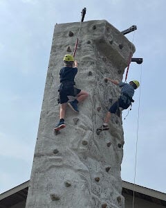 Cub Scout Rock Climbing